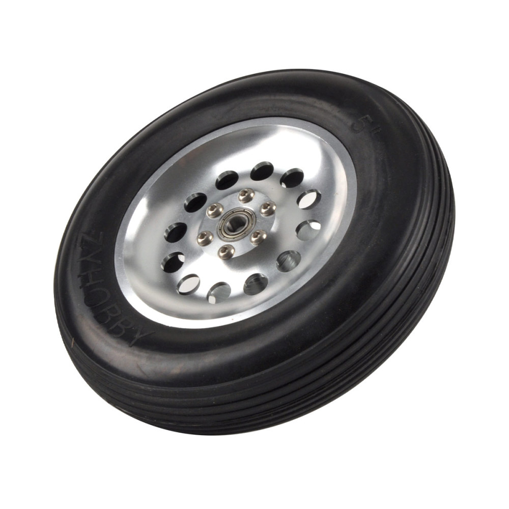 ZYHOBBY Rubber Wheel 5inch 6inch Suitable for RC airplane models