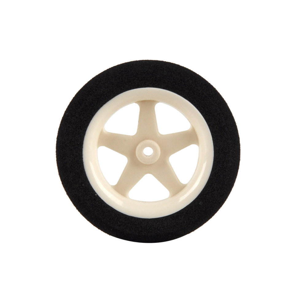 1 Pair of Light Foam Tail Sponge Wheels 45mm For RC Remote Control Airplane Model Replacement Parts