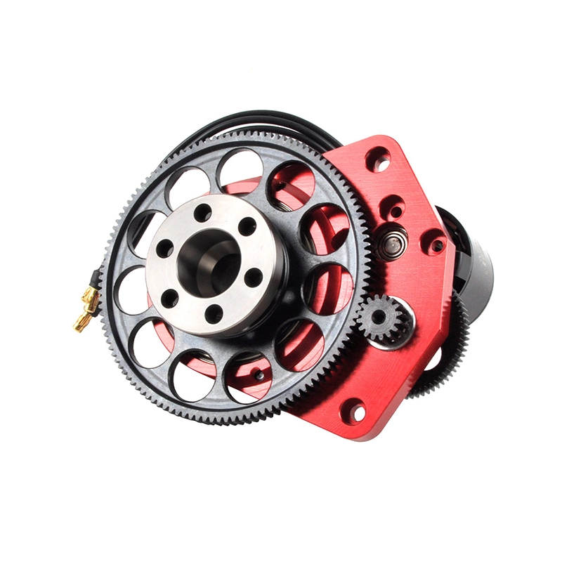 1 Set Electric Starter with Motor for DLE130CC DLE120CC DLE111CC DLE61CC DLE60CC Gasoline Engine RC Model Plane (Starter with Motor)