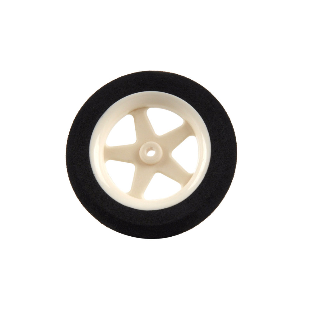 1 Pair of Light Foam Tail Sponge Wheels 45mm For RC Remote Control Airplane Model Replacement Parts