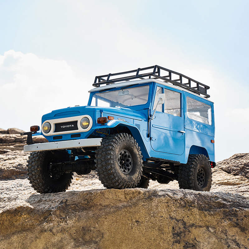 Remote Control car 1:10 Toyota FJ40 Wireless Remote Control Truck Climbing car Large Off-Road Electric Simulation car Model Toys