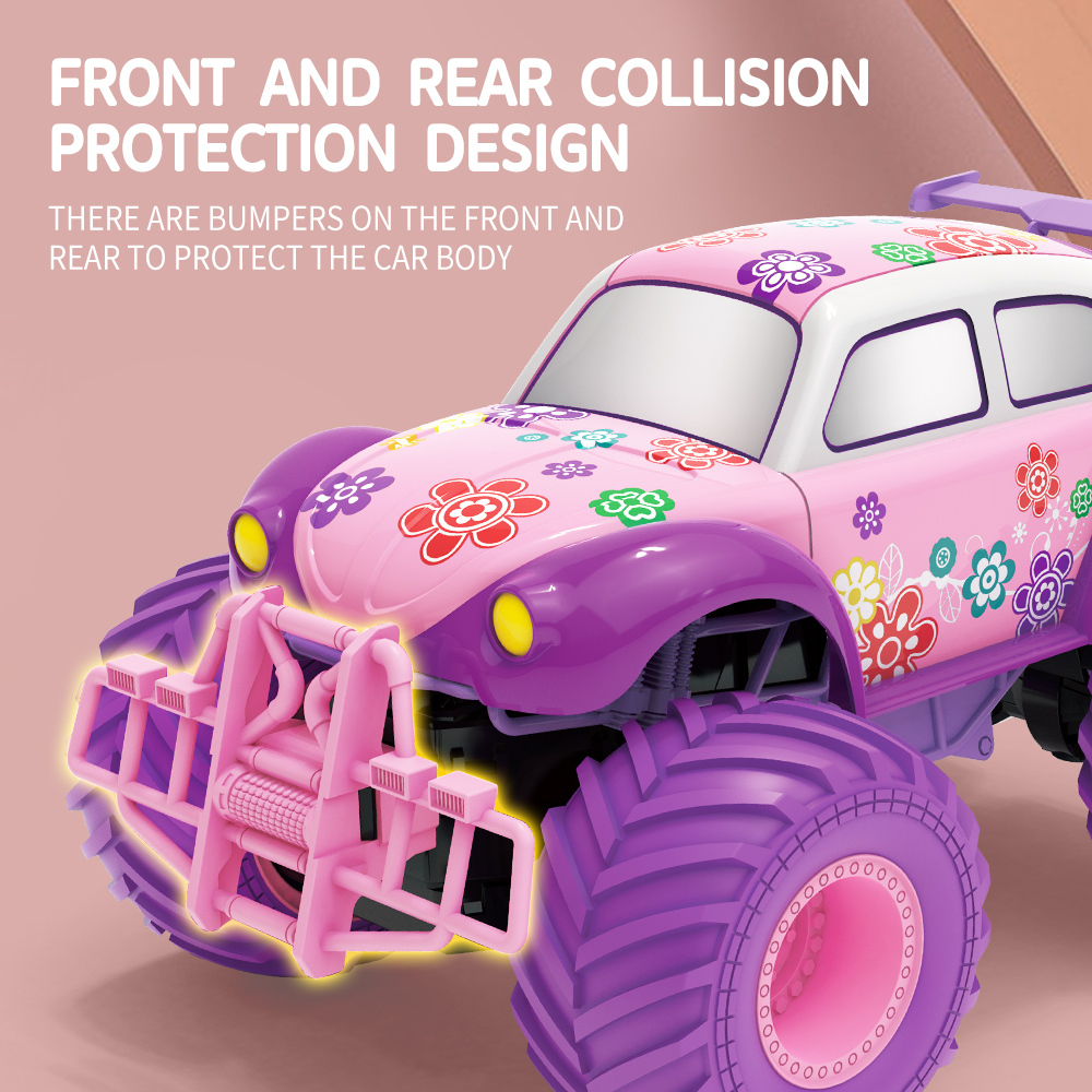 RC Car Pink Color System Climbing Car Model Car