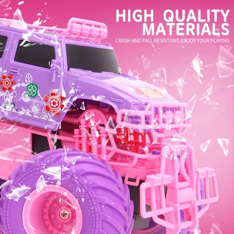 RC Car Pink Color System Climbing Car Model Car