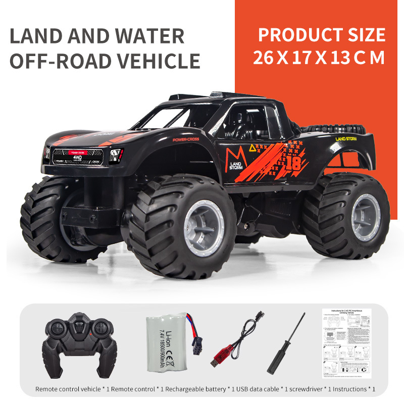 RC Car 4WD Amphibious Buggy Model Car
