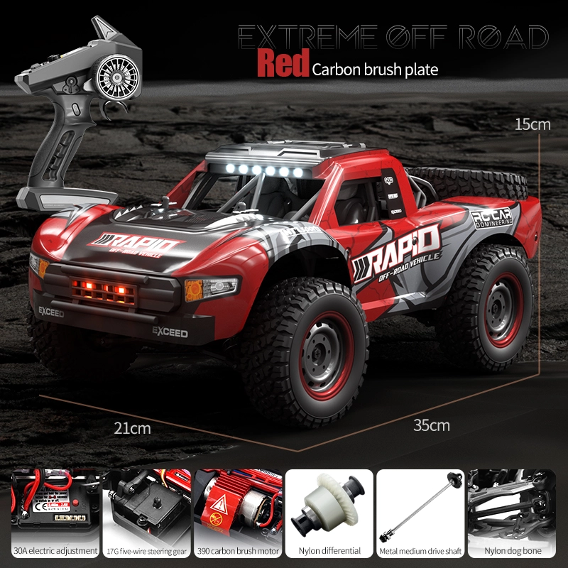 RC Car Electric 4WD Bigfoot Wireless RC Carbon Brush and Brushless Electric Simulation Car Toys