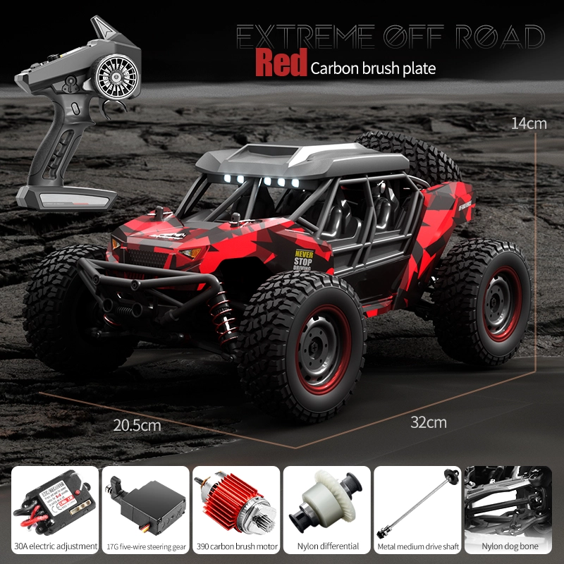Four-wheel Brushless remote control car, carbon brush remote control car high speed remote control car