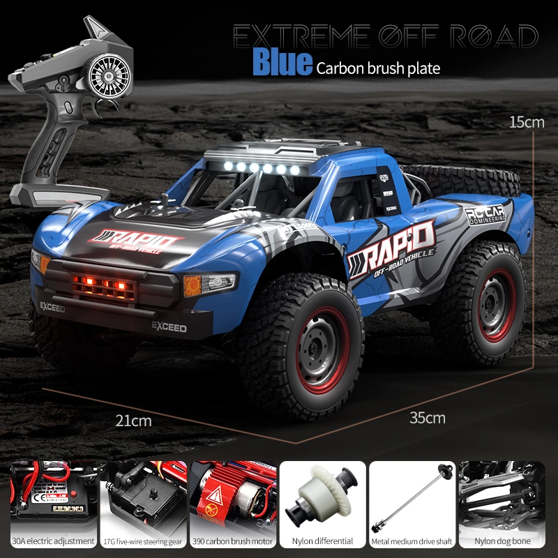 RC Car Electric 4WD Bigfoot Wireless RC Carbon Brush and Brushless Electric Simulation Car Toys