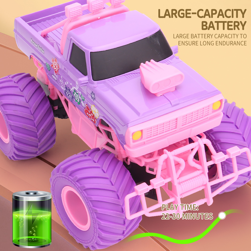 RC Car Pink Color System Climbing Car Model Car