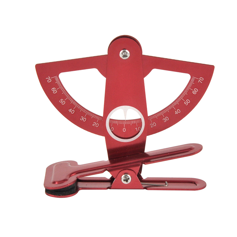 RC Hobby DIY Tools Miracle Anodised Aluminium Throwing Gauge For RC Models Protractor Part of the aircraft starter Accessories