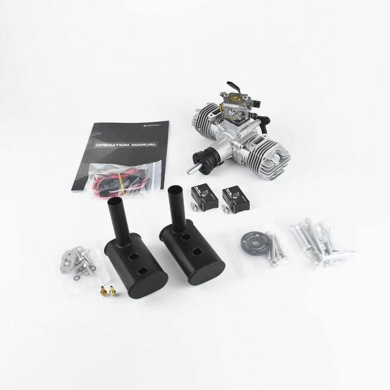 EPHIL XG Series X Series 40cc Capacity (Spark Plug Gasoline Engine) Twin Cylinders, Rear-Mounted Suitable for oil-powered aircraft