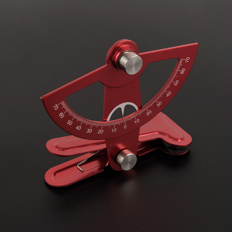 RC Hobby DIY Tools Miracle Anodised Aluminium Throwing Gauge For RC Models Protractor Part of the aircraft starter Accessories