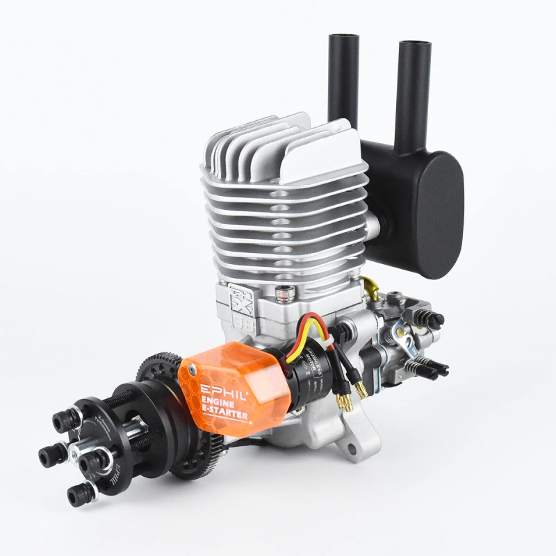 EPHIL X-Series XG-Series Model Aircraft Gasoline Engine with Electric Starter Single/Twin Cylinder Side/Rear Type