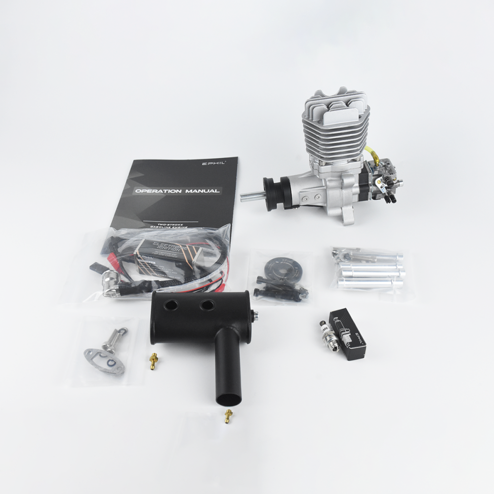 EPHIL X-Series XG-Series Model Aircraft Gasoline Engine with Electric Starter Single/Twin Cylinder Side/Rear Type
