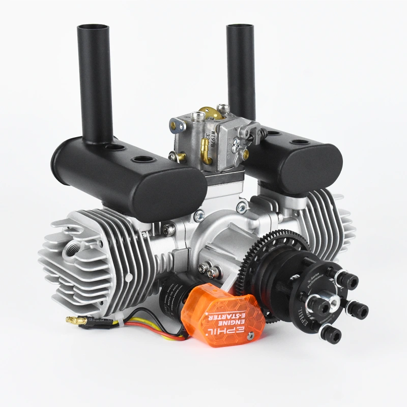 EPHIL XG Series X Series 40cc Capacity (Spark Plug Gasoline Engine) Twin Cylinders, Rear-Mounted Suitable for oil-powered aircraft