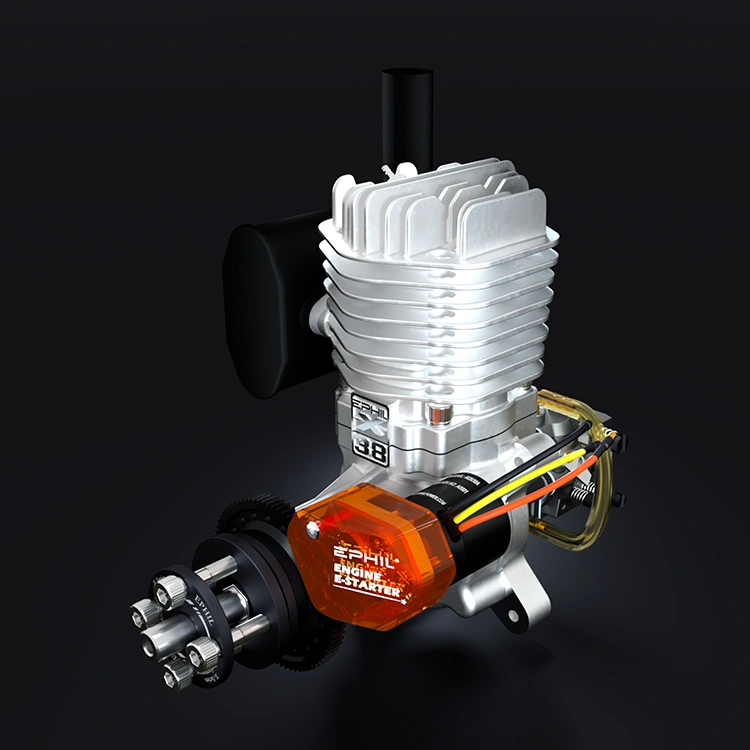 EPHIL X-Series XG-Series Model Aircraft Gasoline Engine with Electric Starter Single/Twin Cylinder Side/Rear Type