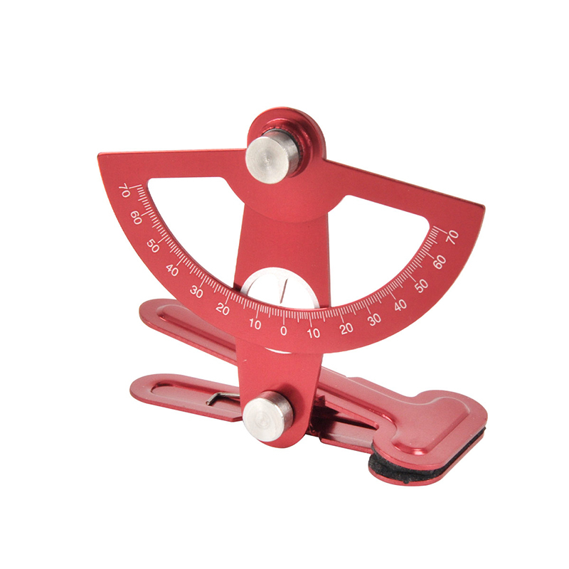 RC Hobby DIY Tools Miracle Anodised Aluminium Throwing Gauge For RC Models Protractor Part of the aircraft starter Accessories