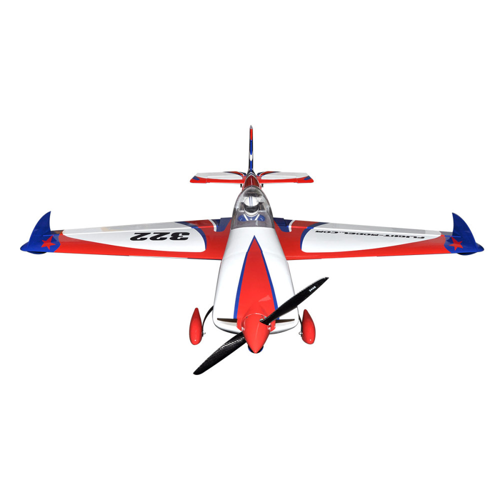 VOTEC 322 91inch Balsa model airplane 60-80cc 3D Fixed Wing Light Wood Remote-Controlled Aircraft(Ordinary Covering)