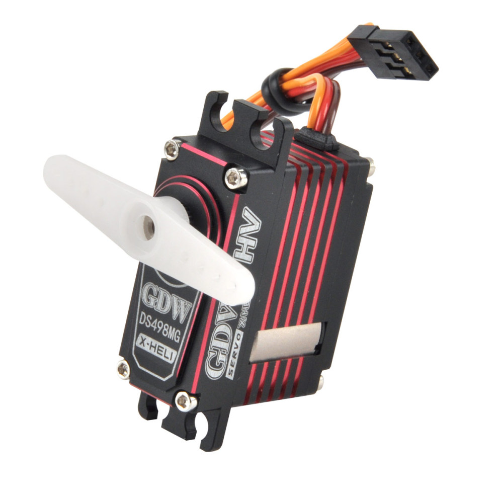 GDW-DS498MG 22KG torque steel gear 70-80E fixed-wing model airplane turbojet glider micro digital servo