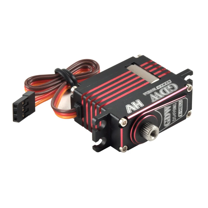 GDW-DS498MG 22KG torque steel gear 70-80E fixed-wing model airplane turbojet glider micro digital servo