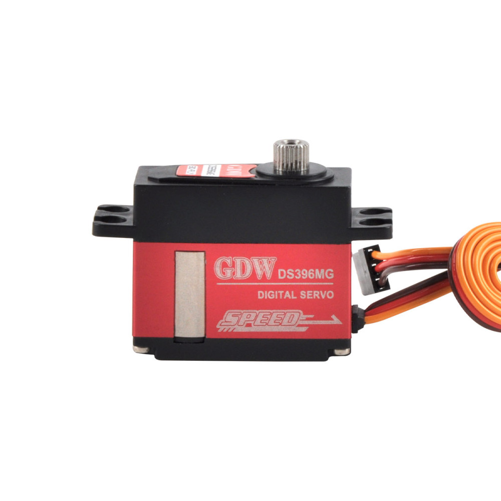PurAr GDW Servo DS396MG 12.9KG Coreless motor Steel Gear For F3A-120 fixed-wing model airplane turbojet glider micro digital servo