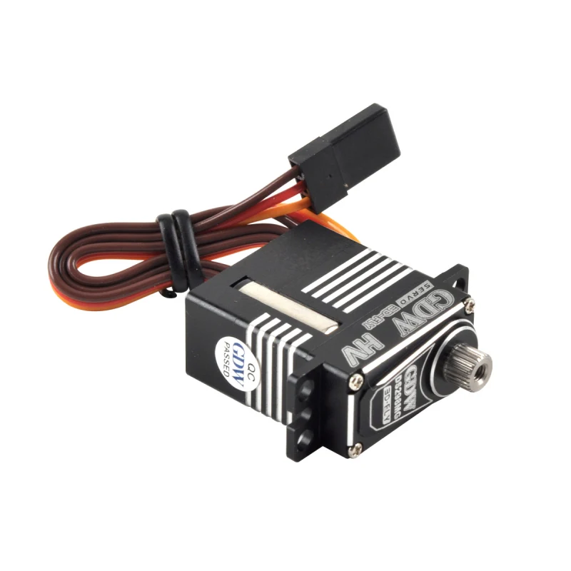 GDW Servo DS298MG Coreless motor Steel Gear Metal Casing For 30E Model Fixed-wing Model Aircraft