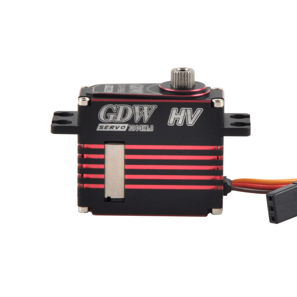 GDW-DS498MG 22KG torque steel gear 70-80E fixed-wing model airplane turbojet glider micro digital servo