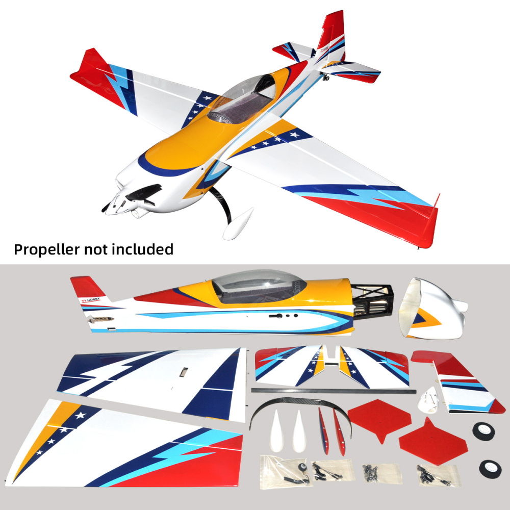 VOTEC 322 60inch Balsa Model Airplane 3D Fixed Wing Light Wood Remote-Controlled Aircraft(Ordinary Covering)