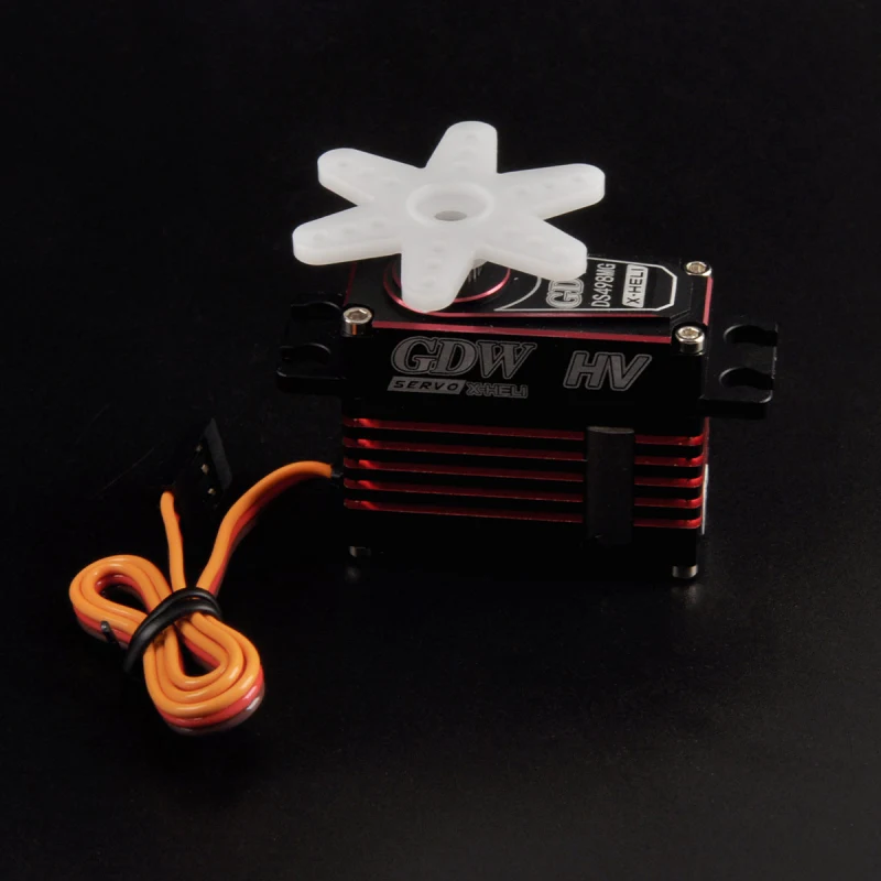 GDW-DS498MG 22KG torque steel gear 70-80E fixed-wing model airplane turbojet glider micro digital servo