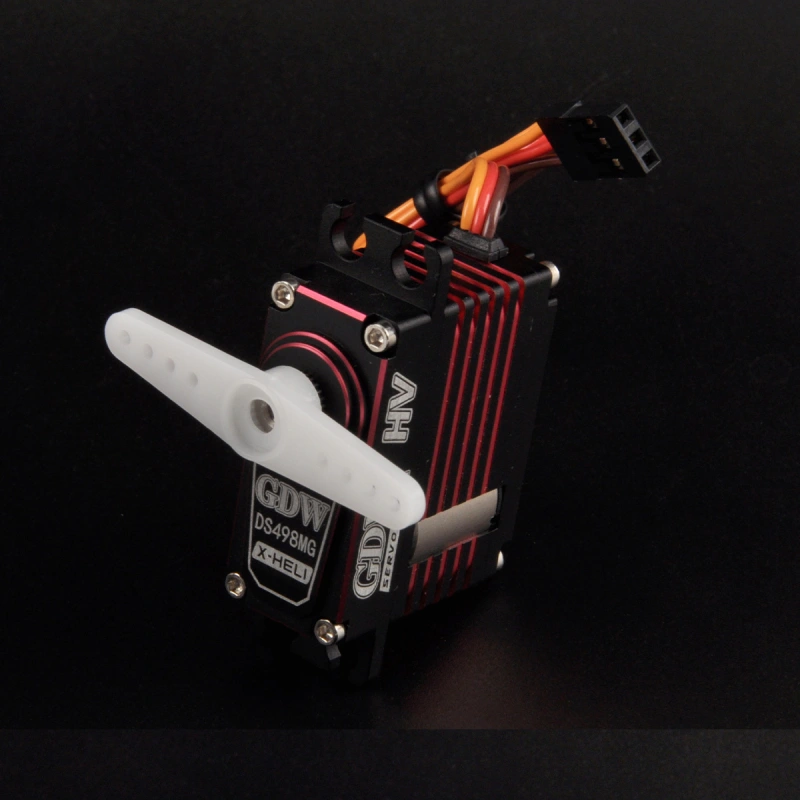 GDW-DS498MG 22KG torque steel gear 70-80E fixed-wing model airplane turbojet glider micro digital servo