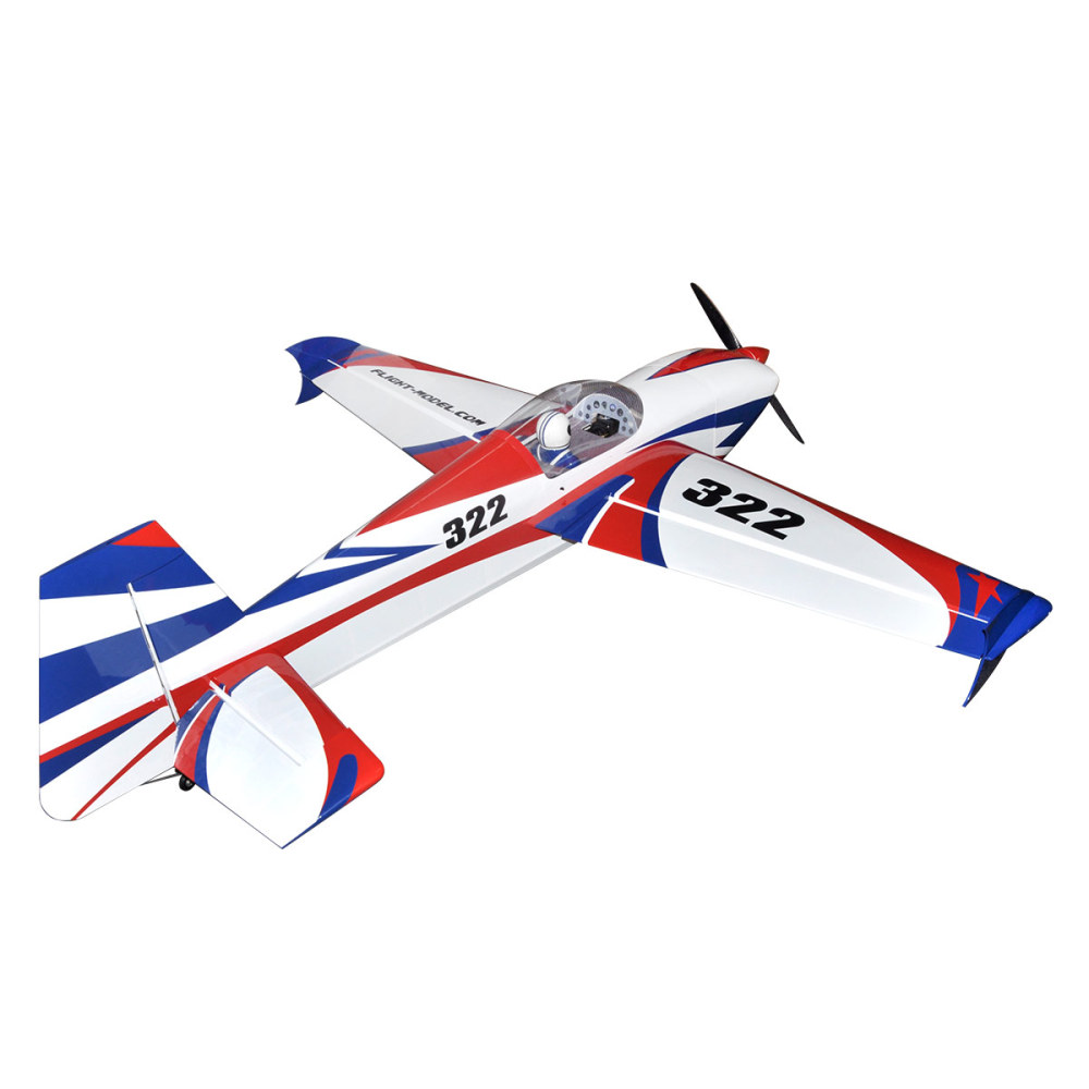 VOTEC 322 91inch Balsa model airplane 60-80cc 3D Fixed Wing Light Wood Remote-Controlled Aircraft(Ordinary Covering)