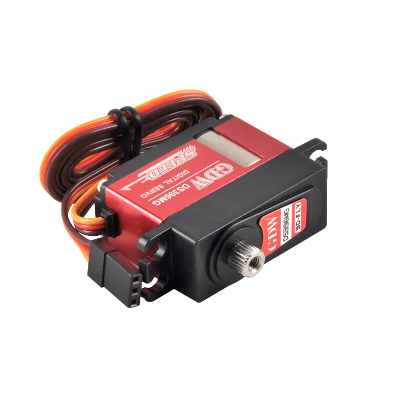 PurAr GDW Servo DS396MG 12.9KG Coreless motor Steel Gear For F3A-120 fixed-wing model airplane turbojet glider micro digital servo