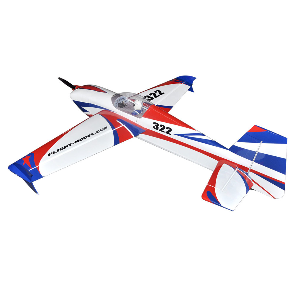VOTEC 322 91inch Balsa model airplane 60-80cc 3D Fixed Wing Light Wood Remote-Controlled Aircraft(Ordinary Covering)