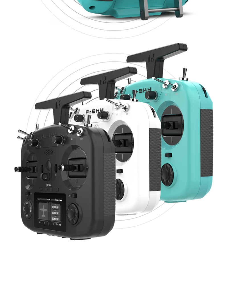 Frsky TWIN Remote Control X14 X14S Dual 2.4G Radio System for RC Model Airplanes