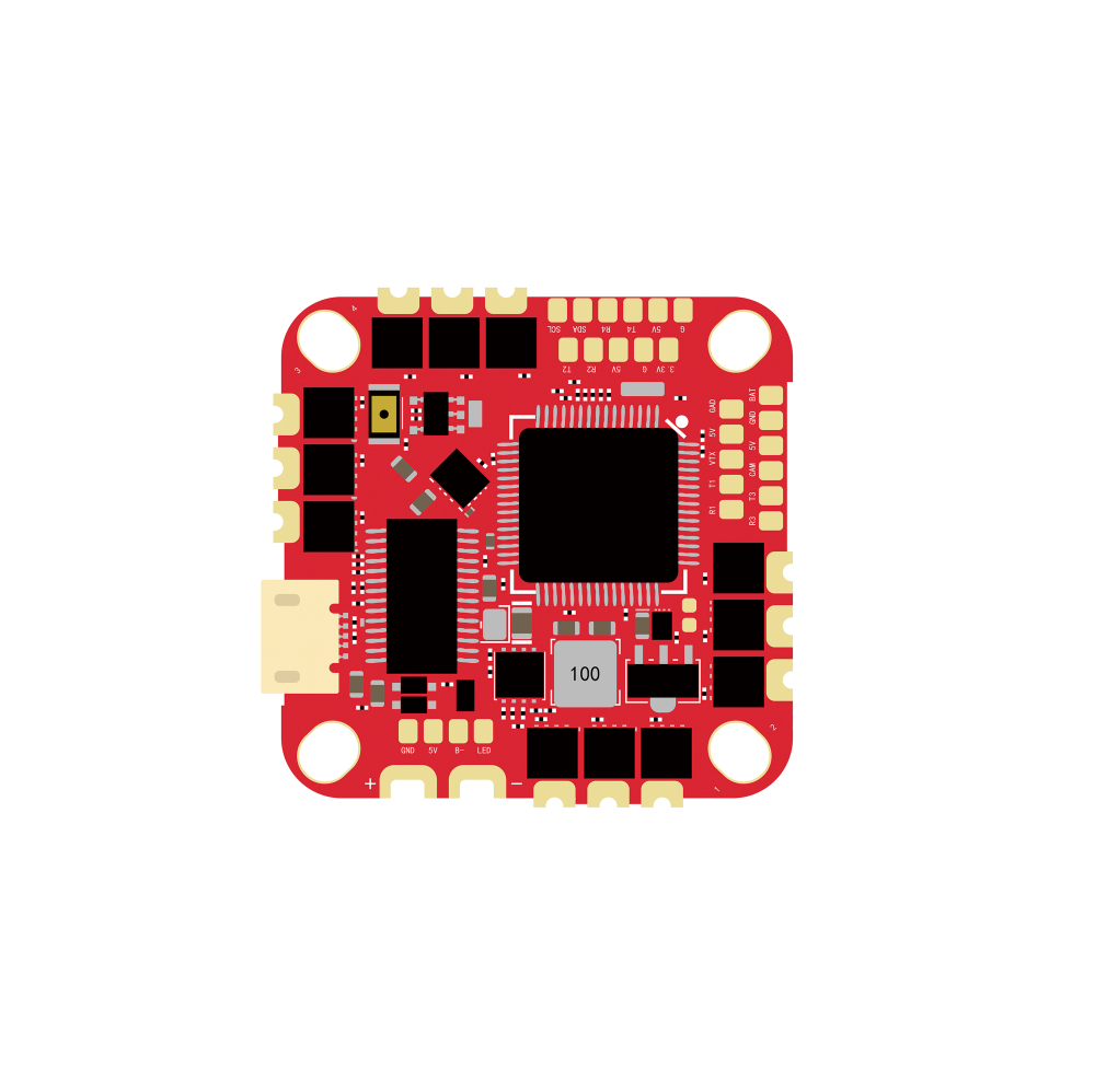 HAKRC BLHeli 32-bit 40A 4-in-1 ESC 20x20mm 2-6S