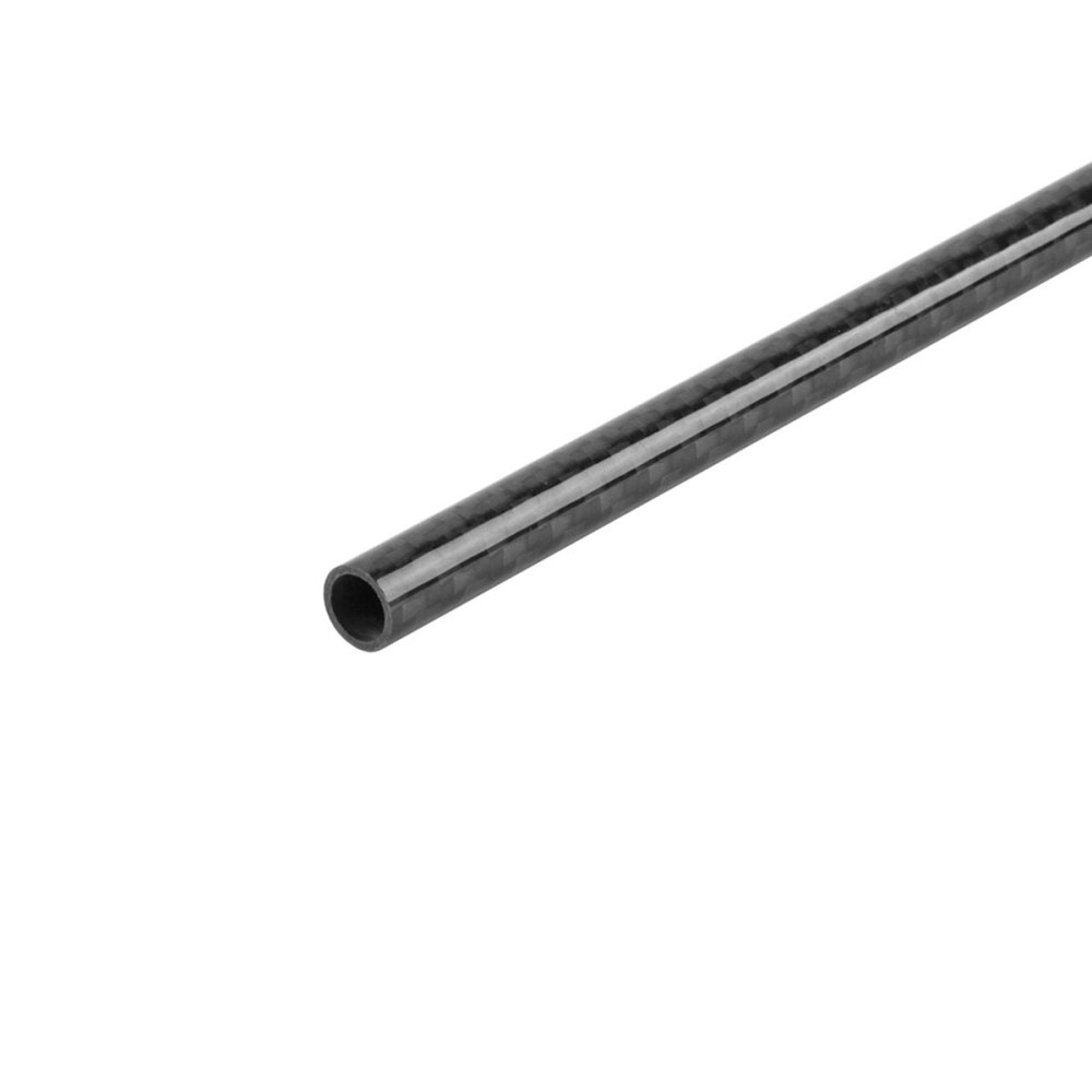 Twill Glossy Carbon Fiber Tubing Diameter 5mm 7mm 9mm 11mm 13mm 15mm 17mm 19mm 21mm 23mm 25mm 27mm Length 500mm Black