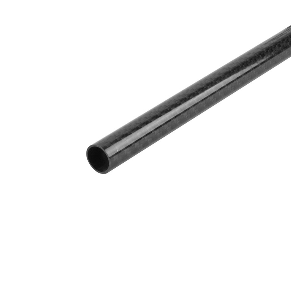 Twill Glossy Carbon Fiber Tubing Diameter 5mm 7mm 9mm 11mm 13mm 15mm 17mm 19mm 21mm 23mm 25mm 27mm Length 500mm Black