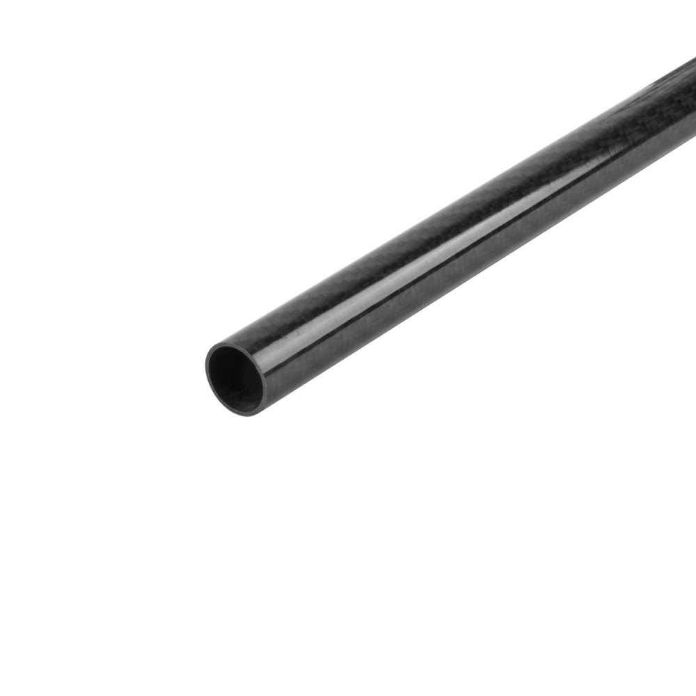Twill Glossy Carbon Fiber Tubing Diameter 5mm 7mm 9mm 11mm 13mm 15mm 17mm 19mm 21mm 23mm 25mm 27mm Length 500mm Black