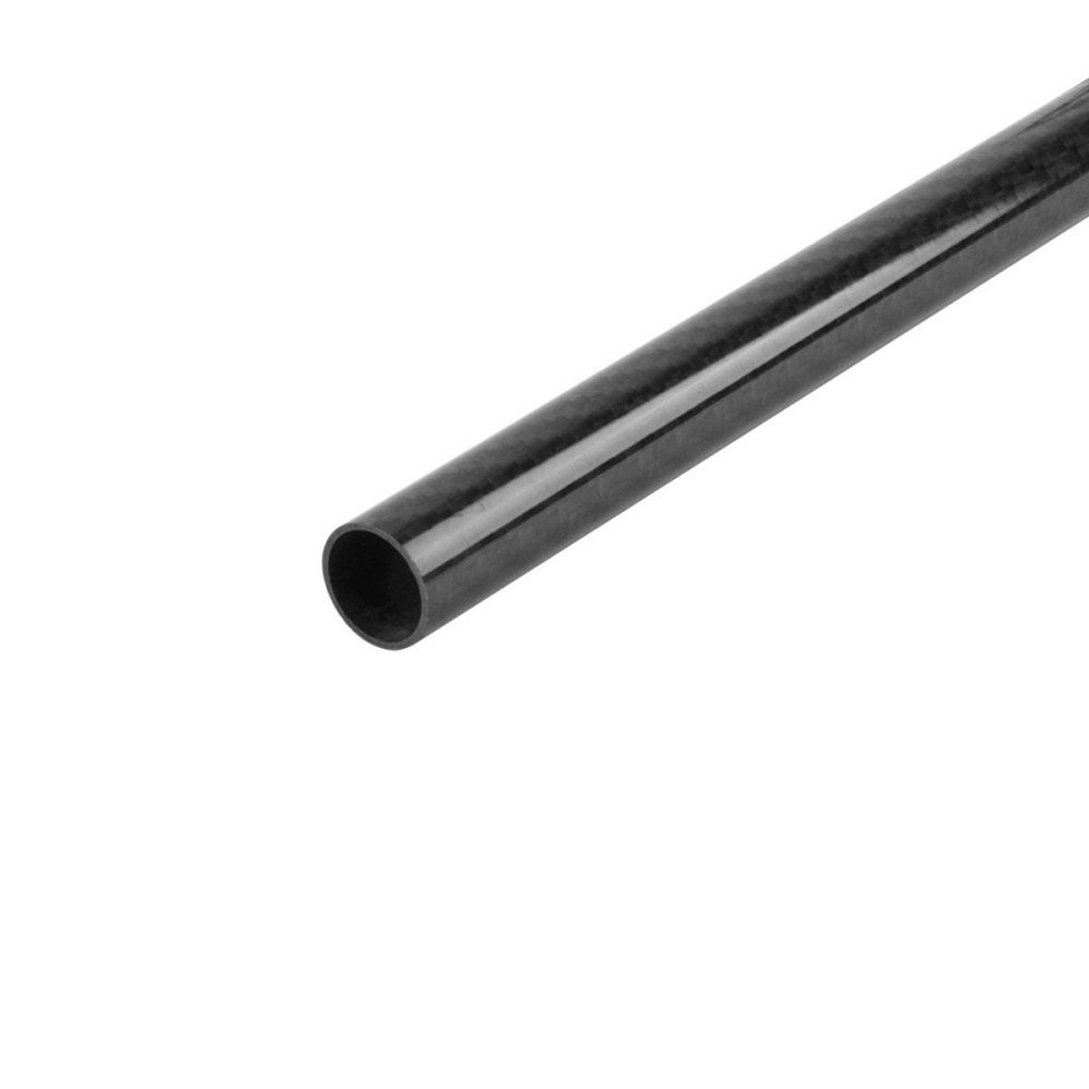 Twill Glossy Carbon Fiber Tubing Diameter 5mm 7mm 9mm 11mm 13mm 15mm 17mm 19mm 21mm 23mm 25mm 27mm Length 500mm Black