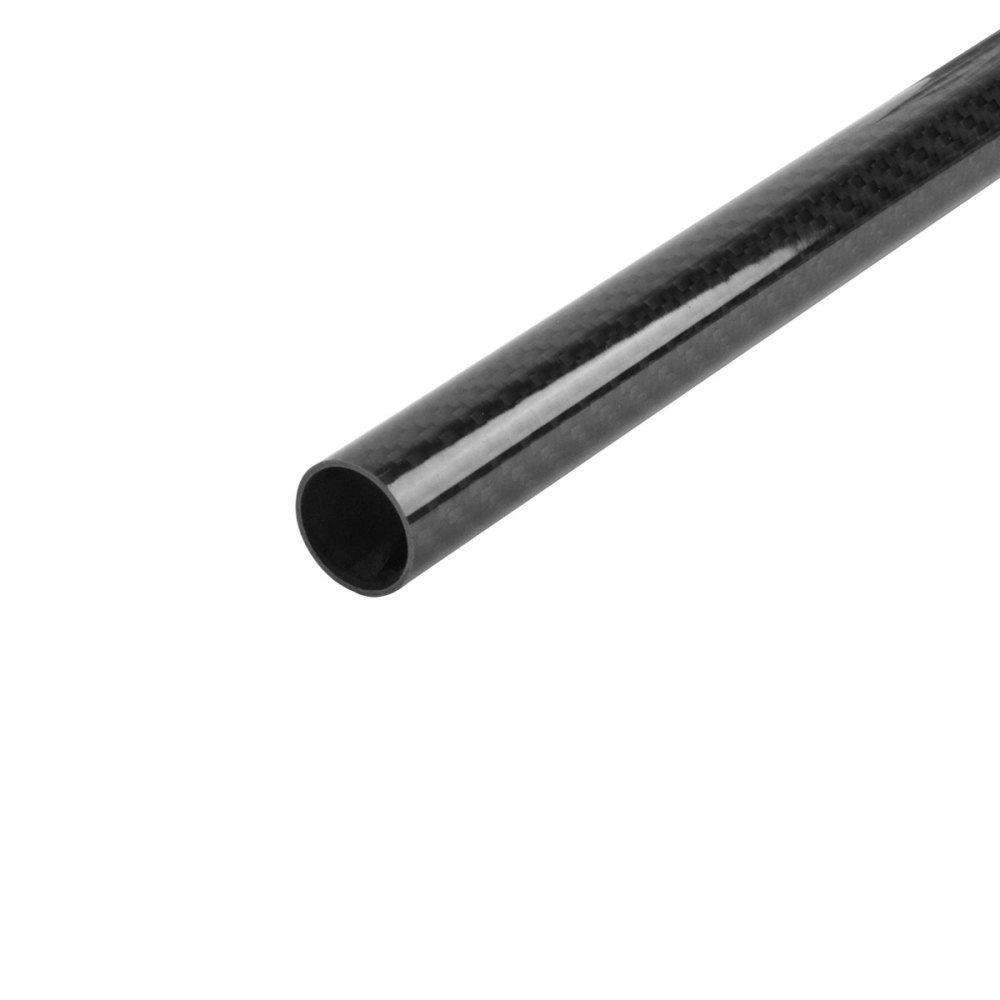 Twill Glossy Carbon Fiber Tubing Diameter 5mm 7mm 9mm 11mm 13mm 15mm 17mm 19mm 21mm 23mm 25mm 27mm Length 500mm Black