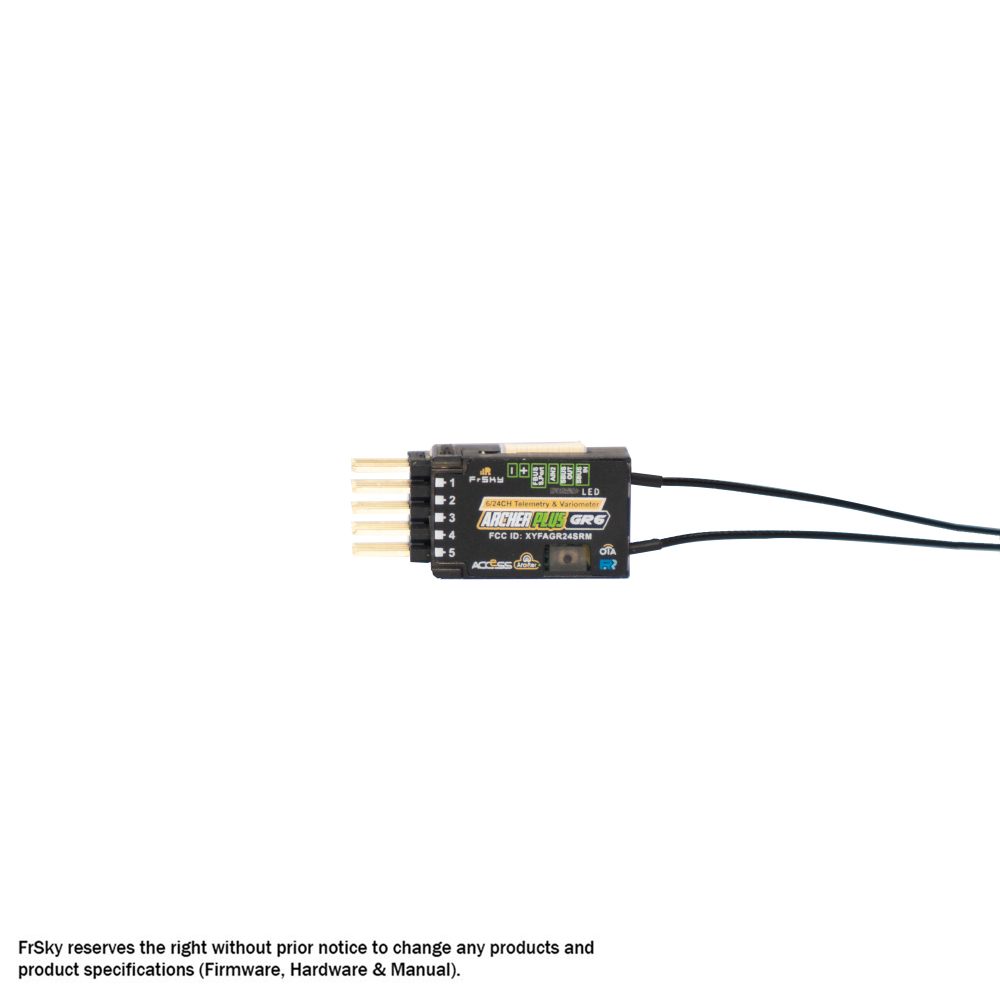 FrSky Archer Plus GR6 4.3g Receiver/6 High Accuracy PWM Channels/SBUS Outputs