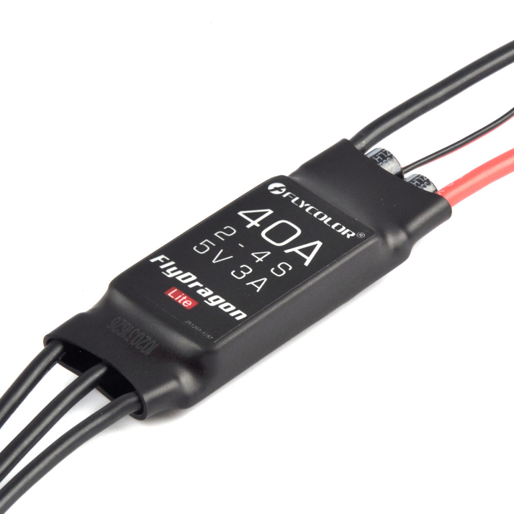 FLYCOLOR Brushless Speed Controllers ESC 50004-L1L1 40A/50A/60A ESC For Fixed Wing RC model Good Heat Dissipation