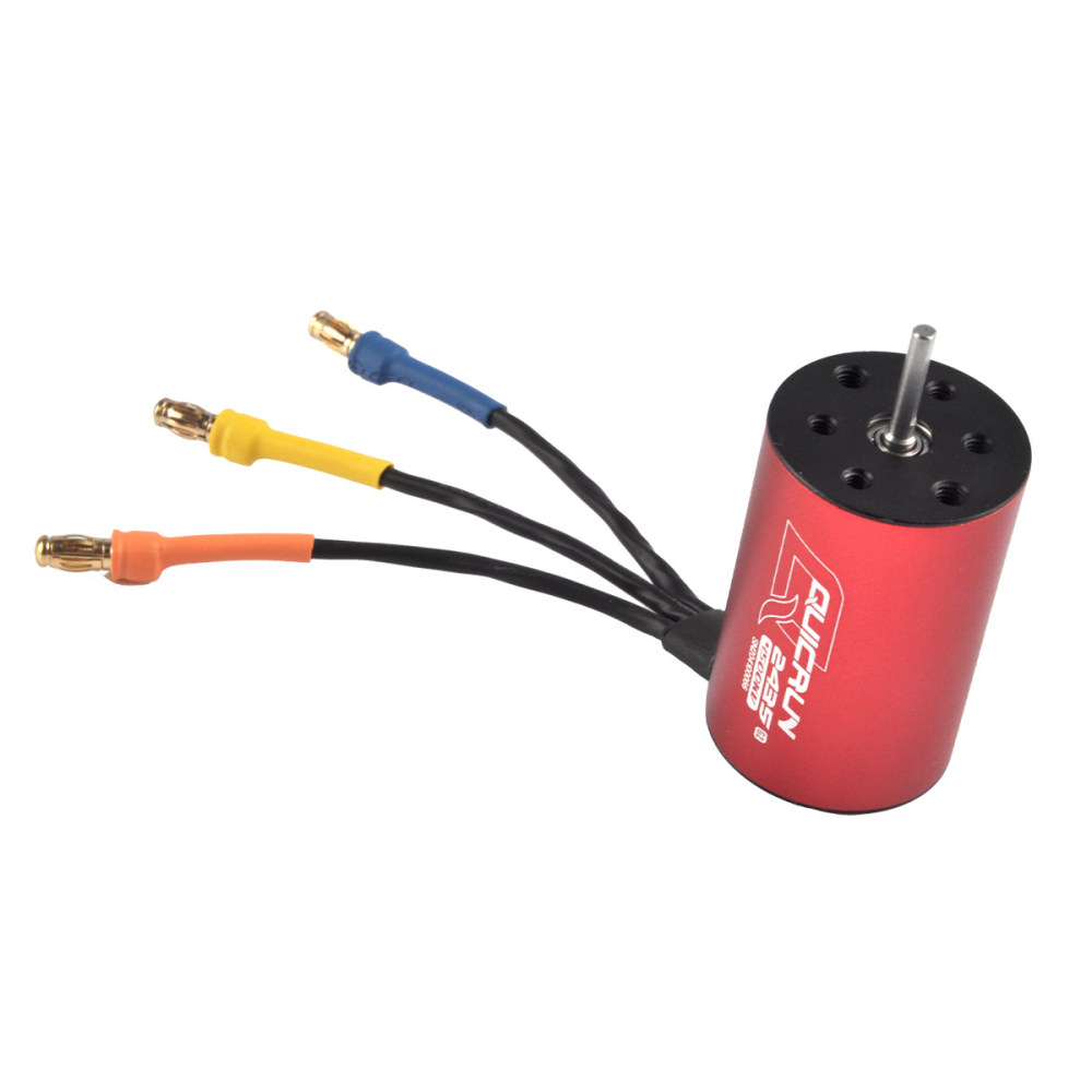 QuicRun 2435-G2 Brushless And Sensorless Motors 4500KV Red