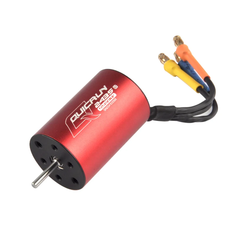 QuicRun 2435-G2 Brushless And Sensorless Motors 4500KV Red