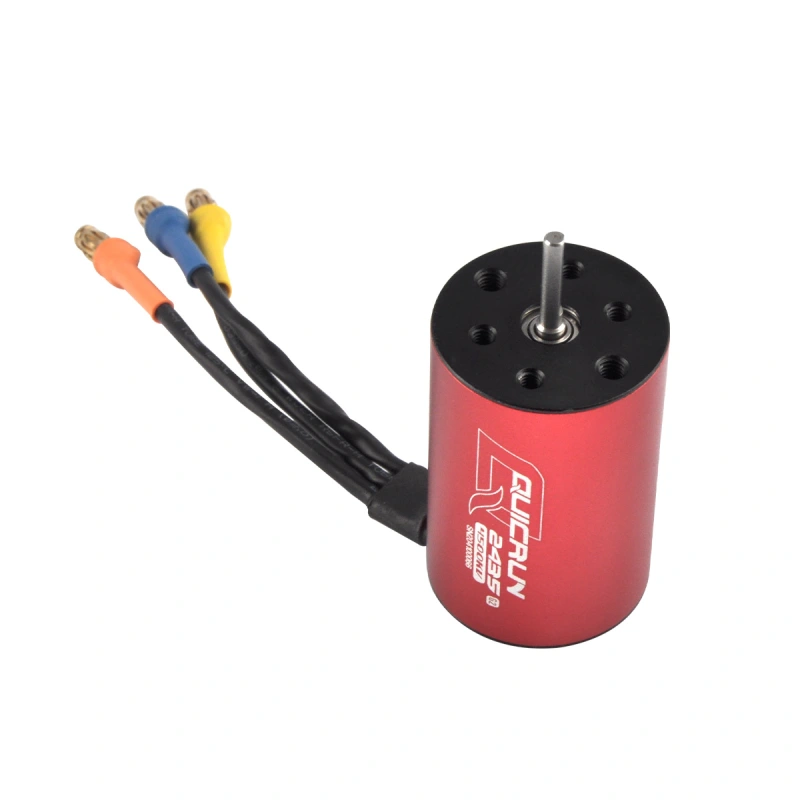 QuicRun 2435-G2 Brushless And Sensorless Motors 4500KV Red