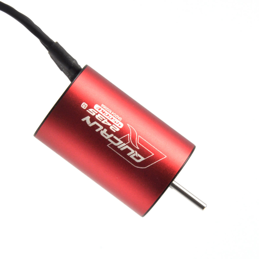 QuicRun 2435-G2 Brushless And Sensorless Motors 4500KV Red