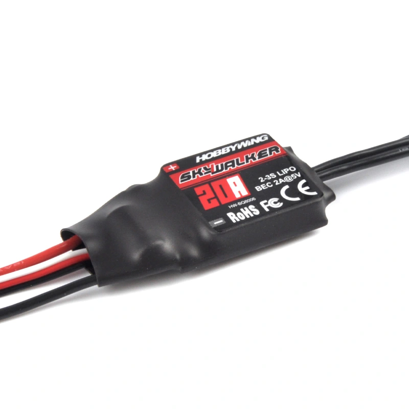 Hobbywing Skywalker-20A Brushless Electronic Speed Controller Good Heat Dissipation