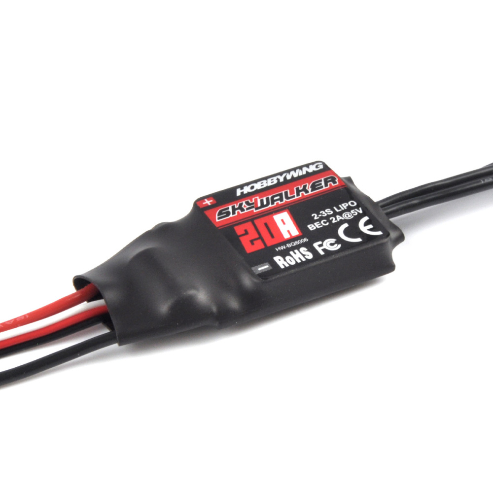 Hobbywing Skywalker-20A Brushless Electronic Speed Controller Good Heat Dissipation