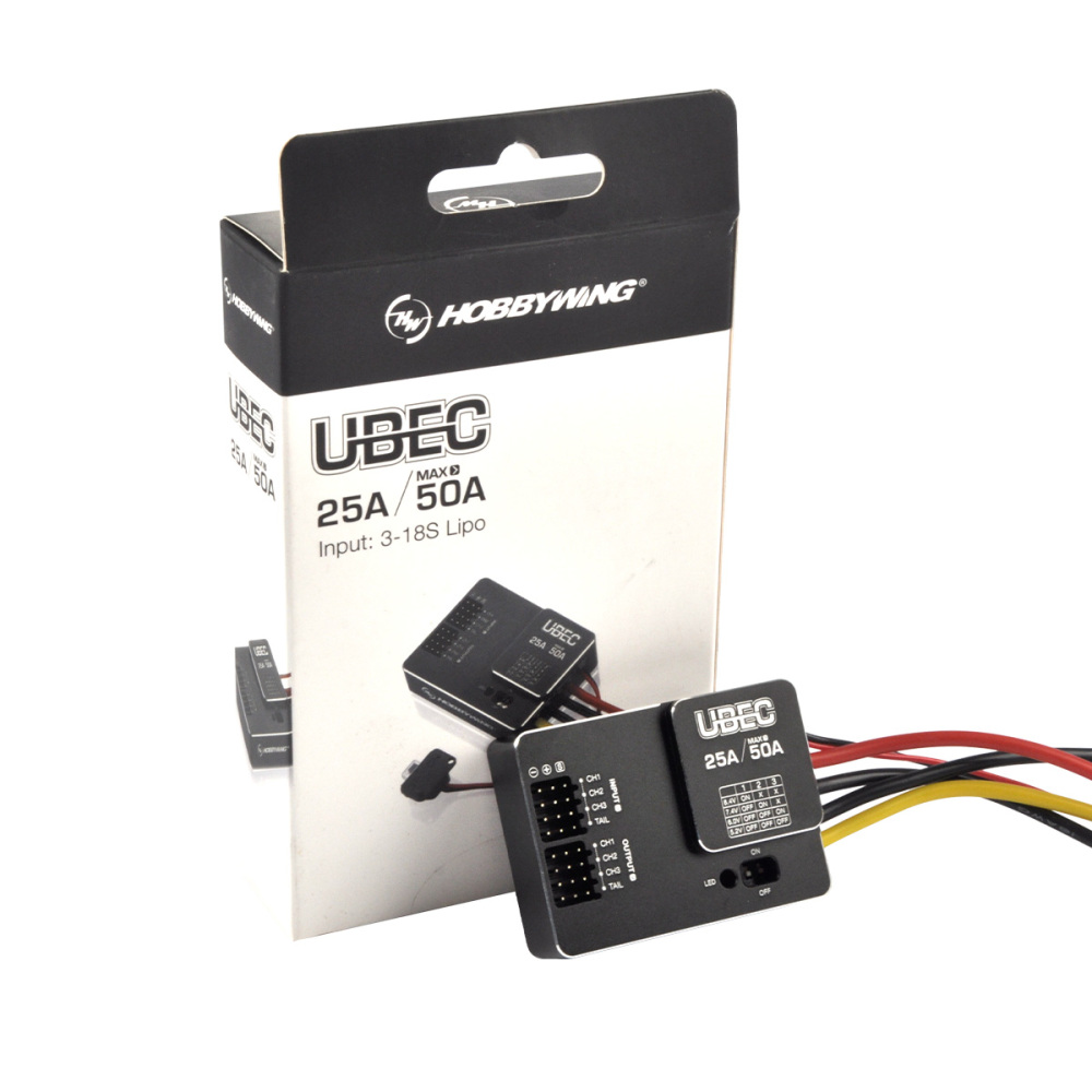 HOBBYWING UBEC50A ESC Electronic Speed Controller overheating protection