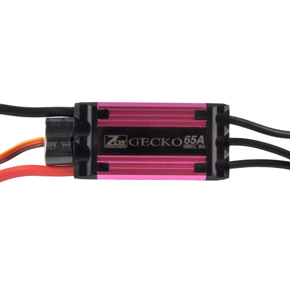ZTW65A SBEC 8A ESC 65A Brushless High Voltage Electronic Speed Controller Suitable for RC heilcopter