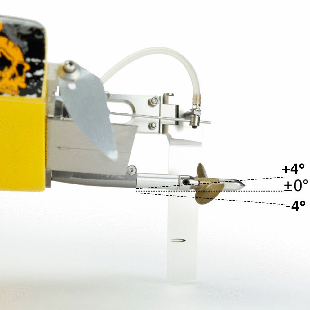 2in1 shaft holder (without motorand paddle)Integrated  Drive System Suitable for RC boat models